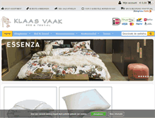 Tablet Screenshot of klaasvaakshop.nl